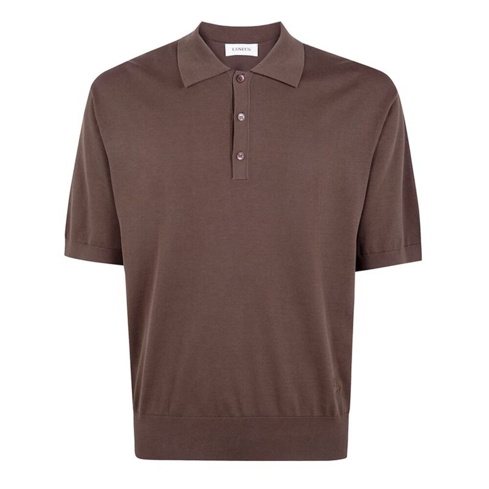 Laneus Men Knitted Polo